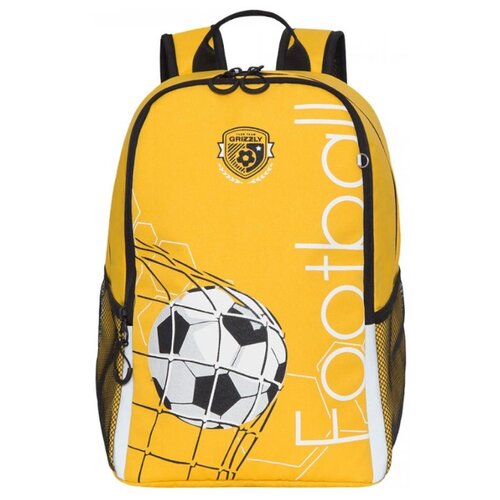 фото Grizzly рюкзак школьный, желтый , rb-151-5/1
