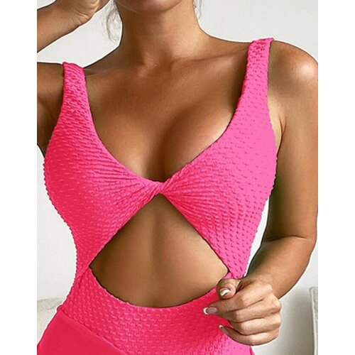 Слитный купальник размер M розовый 1899₽