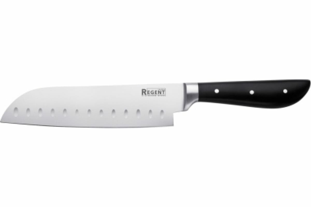 Нож универсальный Regent inox 175/300 мм (santoku 7") Linea Pimento 93-KN-PI-13 . - фотография № 4