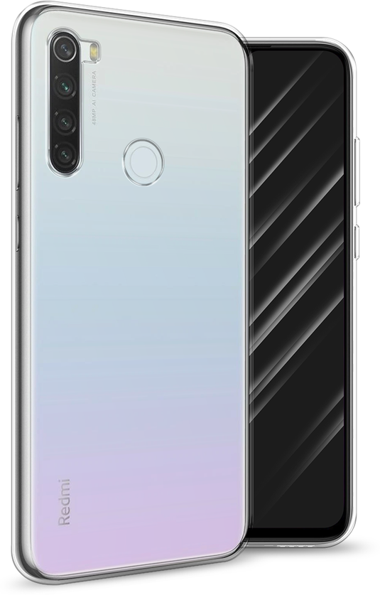 Силиконовый чехол на Xiaomi Redmi Note 8T / Сяоми Редми Нот 8Т, прозрачный