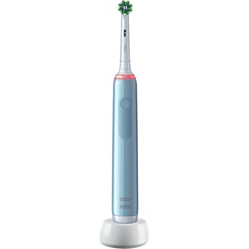 Электрическая зубная щетка Braun Oral-B Pro 3/D505.513.3 Cross Action Light Blue