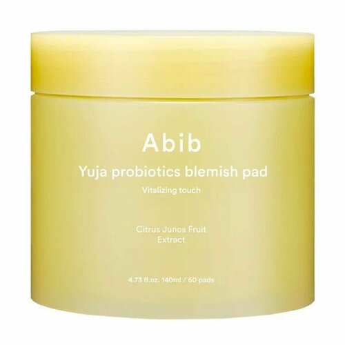 ABIB Осветляющие пэды для лица Yuja Probiotics Blemish Pad Vitalizing Touch