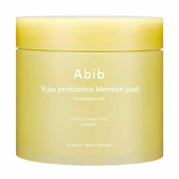 ABIB Осветляющие пэды для лица Yuja Probiotics Blemish Pad Vitalizing Touch