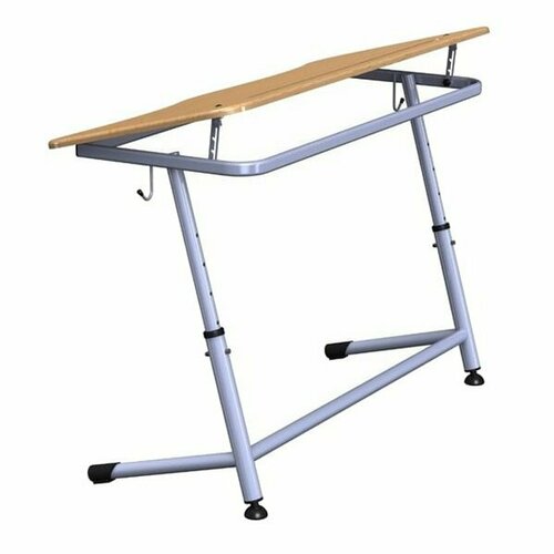 «Премьера 2Р» двухместная парта с углом наклона столешницы