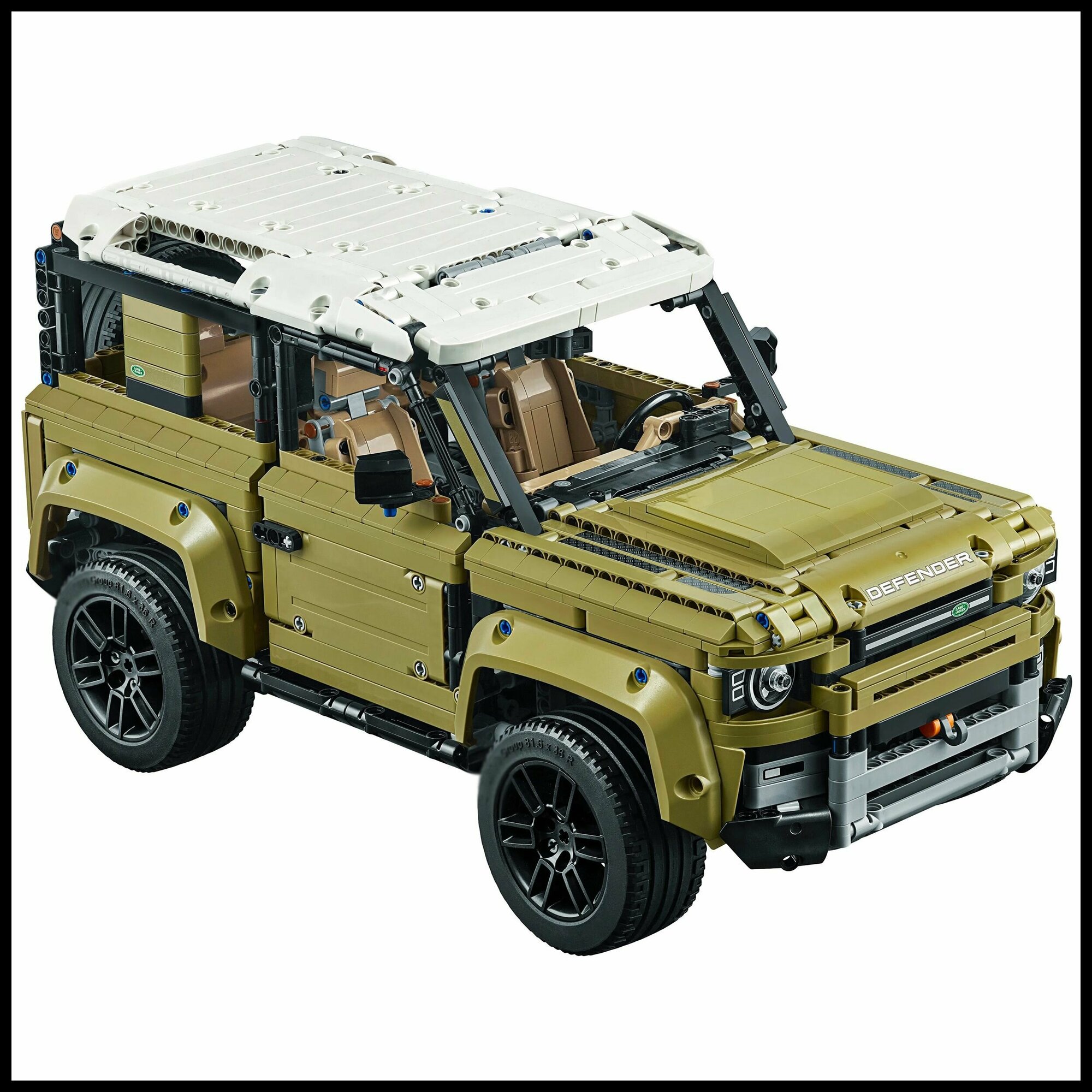 Конструктор Техника 'Land Rover' 2573 детали / Детский конструктор / Конструктор машина / Конструктор креатор / Конструктор Technic