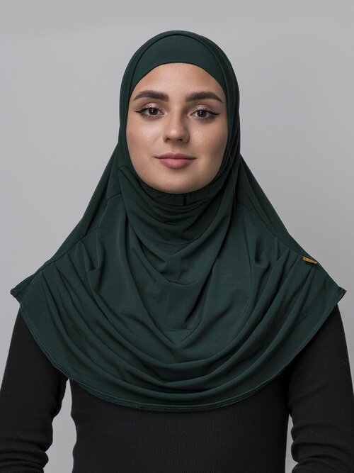 Хиджаб , размер 50/60, зеленый