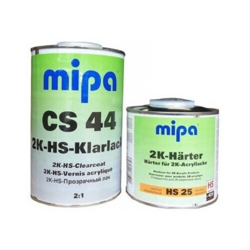 Лак MIPA 2K HS CS 44 + HS 25 1000 мл 500 мл