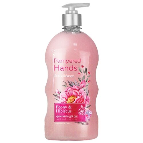 фото Мыло жидкое pampered hands пион romax