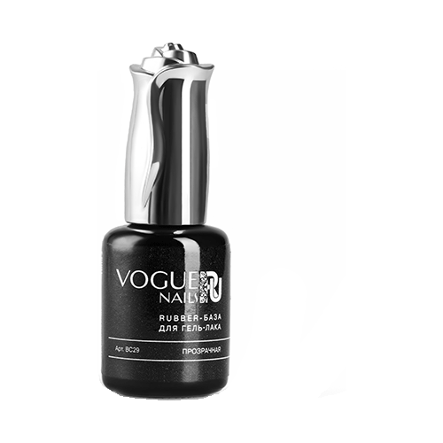 vogue nails базовое покрытие rubber база 10 мл прозрачный Vogue Nails Базовое покрытие Rubber база, прозрачный, 18 мл