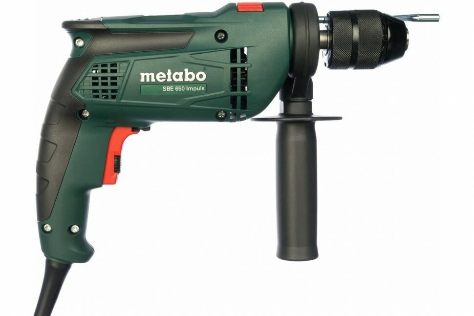 Дрель ударная Metabo SBE 650 Impuls (БЗП) 600672500 - фотография № 4