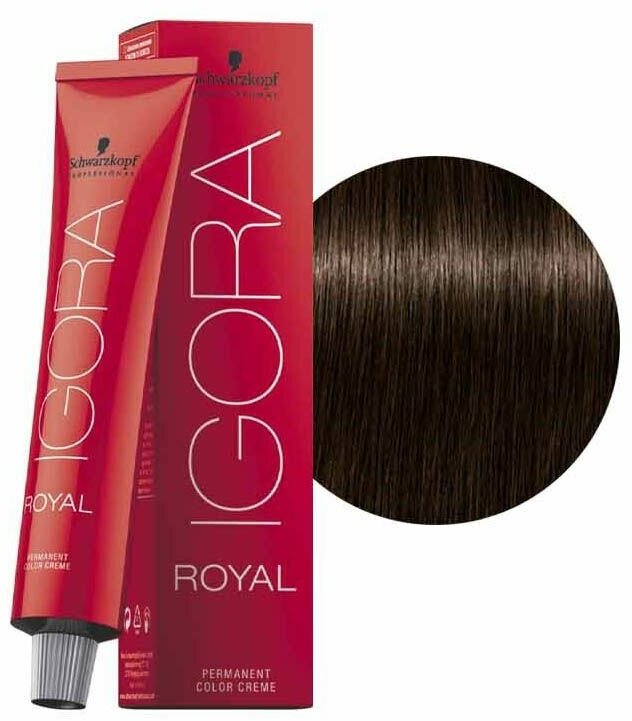 Schwarzkopf Professional Краска для волос Igora Royal 4-0