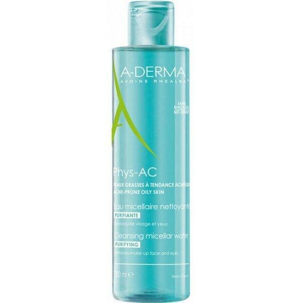 Вода A-Derma (А-Дерма) Phys-AC мицеллярная очищающая 200 мл Pierre Fabre Dermocosmetique - фото №7