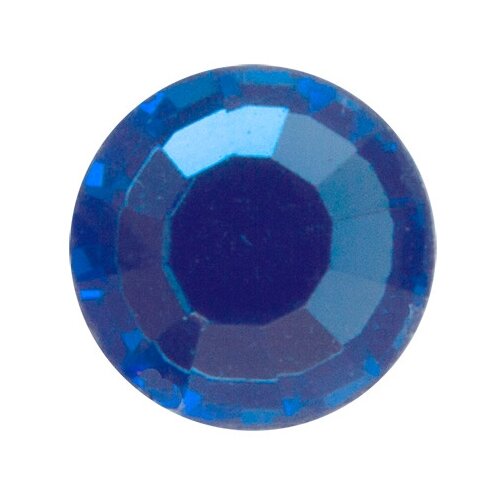 Стразы клеевые Zlatka 2,7 мм, стеклянные, 144 шт, синие