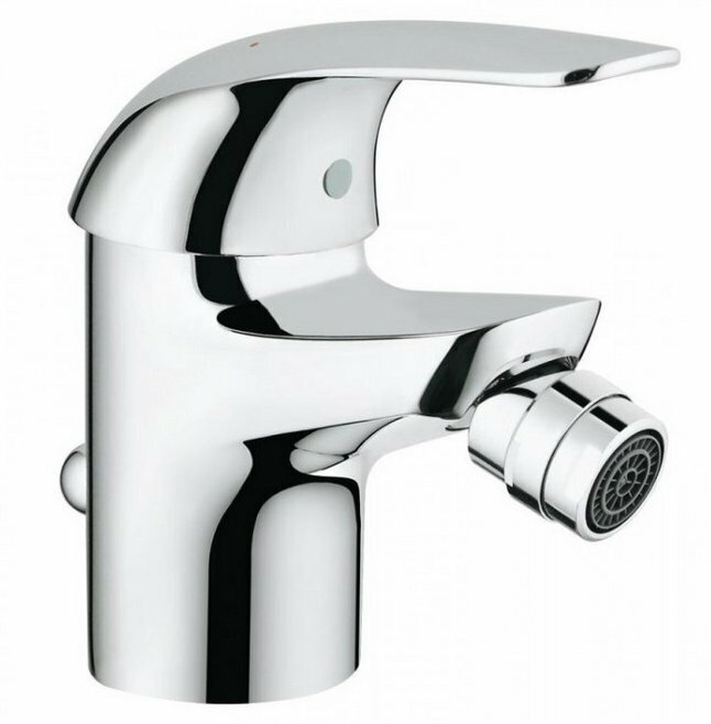 Смеситель для биде Grohe Euroeco с донным клапаном 23263000 хром