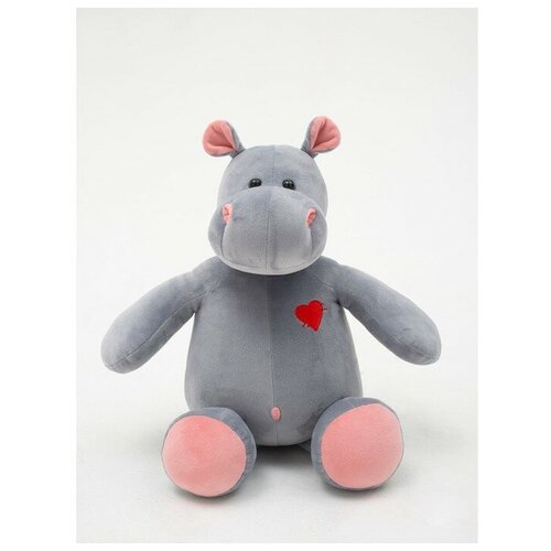 Мягкая игрушка «Бегемот девочка. Пузик», 37 см