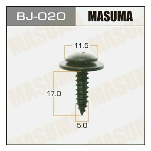 Саморез 5x17 (в упаковке 10 штук) BJ020