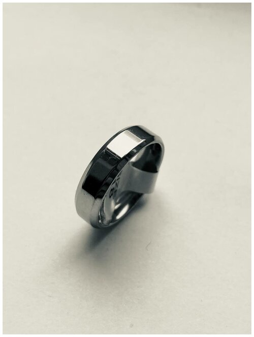 Кольцо, размер 18, серебряный