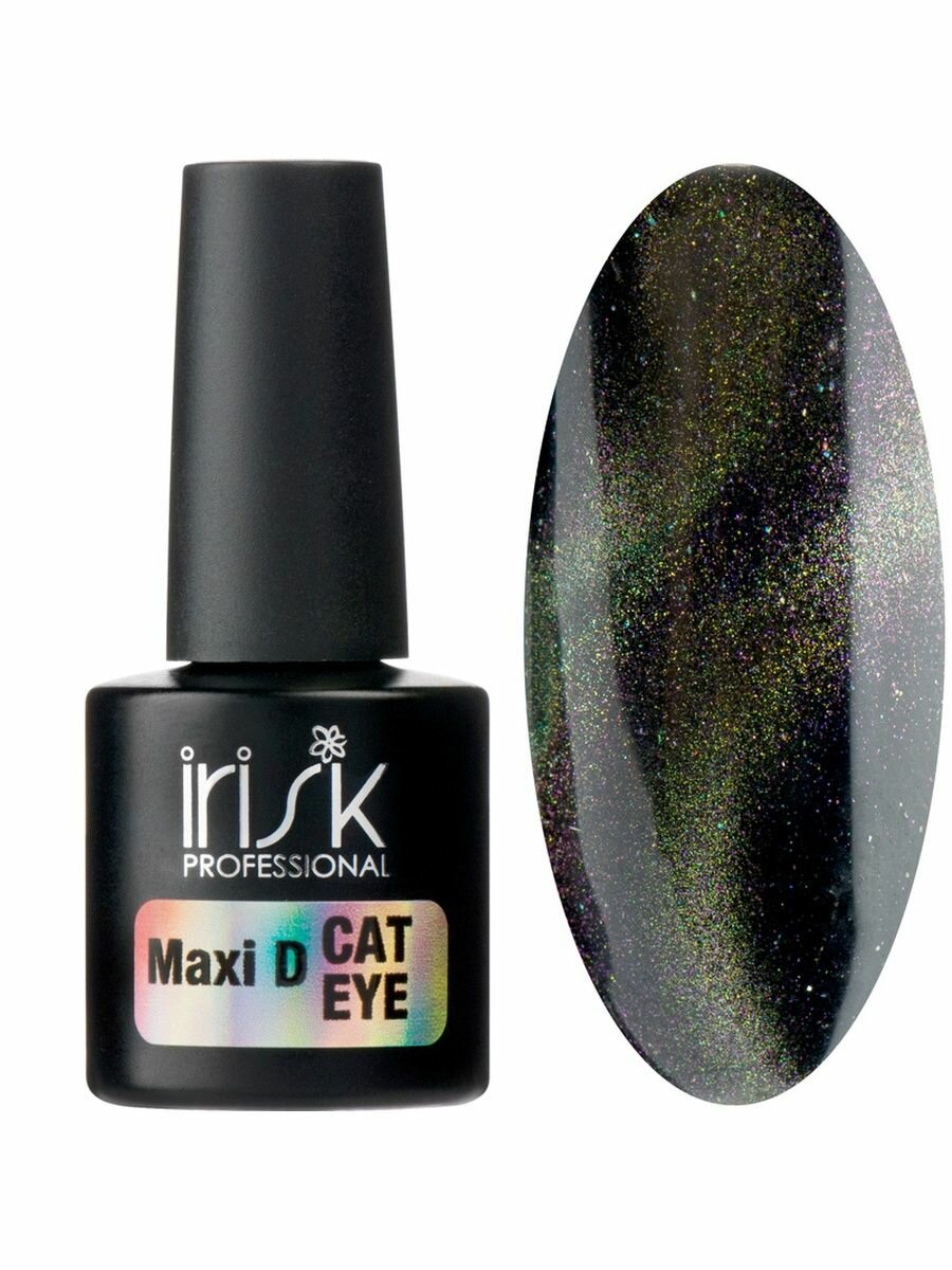 Гель-лак Maxi D Cat Eye, 10 мл, IRISK professional, (01), М155-36
