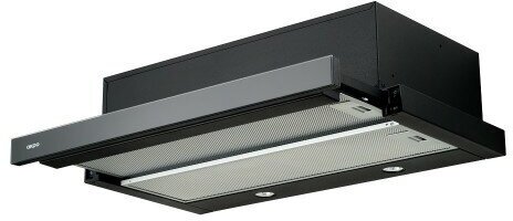 AKPO WK-7 Light eco twin glass 60 см, черный