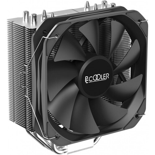 PCCooler Кулер для процессора PCCooler GI-Paladin 400 S115X/1200/1700/AM4 (24 шт/кор, TDP 200W, 130mm PWM , 4 тепловые трубки 6мм, 800-1600RPM, 18-28,6dBa)