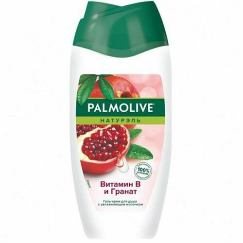 Гель-крем для душа PALMOLIVE Натурэль, Витамин В и Гранат