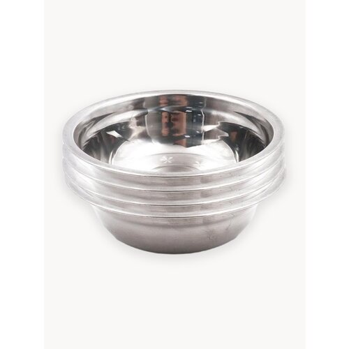 4 шт. Миска металлическая 