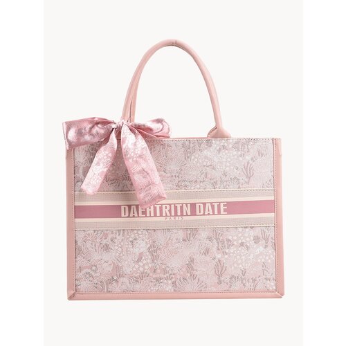 Сумка тоут розовый 1772₽