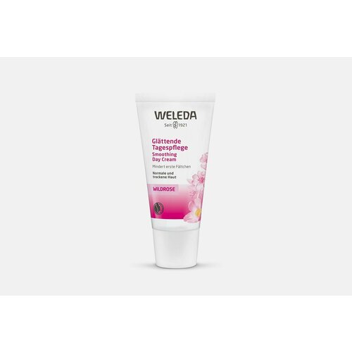 крем уход для лица разглаживающий дневной wild rose smoothing day cream for dry skin 30 мл Крем-уход для лица разглаживающий дневной weleda wild rose smoothing day cream for dry skin