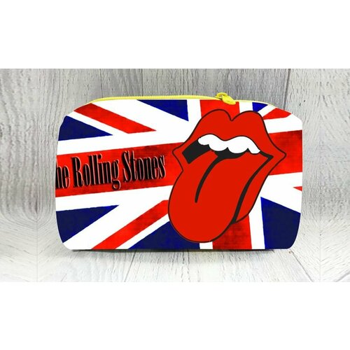 Пенал мягкий горизонтальный The Rolling Stones, Роллинг Стоунз №8