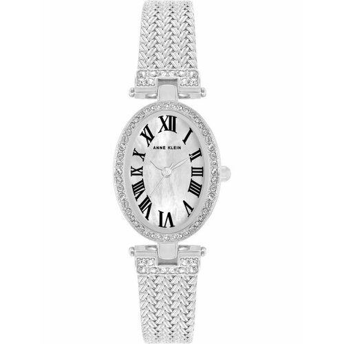 фото Наручные часы anne klein наручные часы anne klein 4023mpsv, белый, серебряный