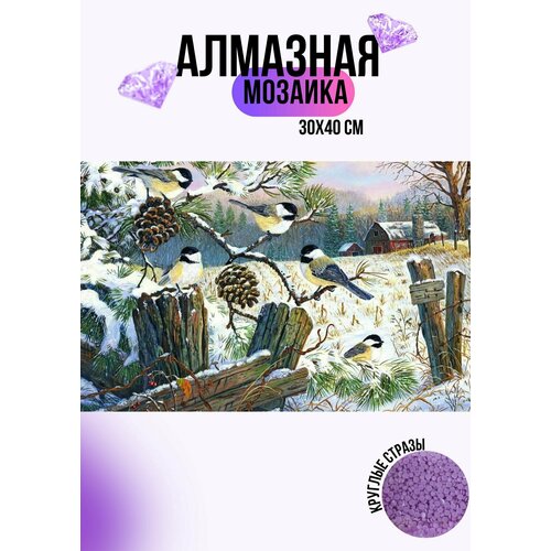 Алмазная мозаика стразами 