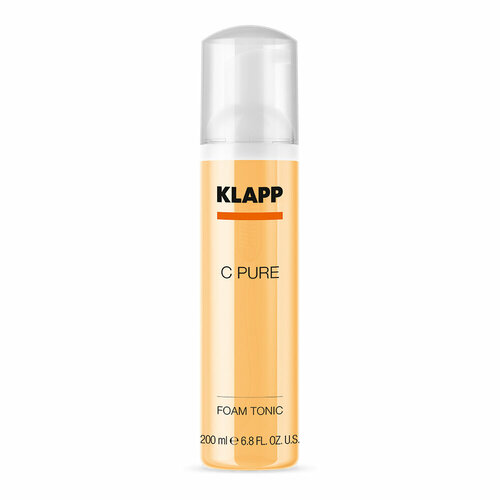 Тоник-пенка KLAPP для лица с ароматом апельсина, 200мл
