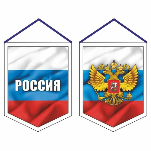 Вымпел (ткань) 75х100мм Россия