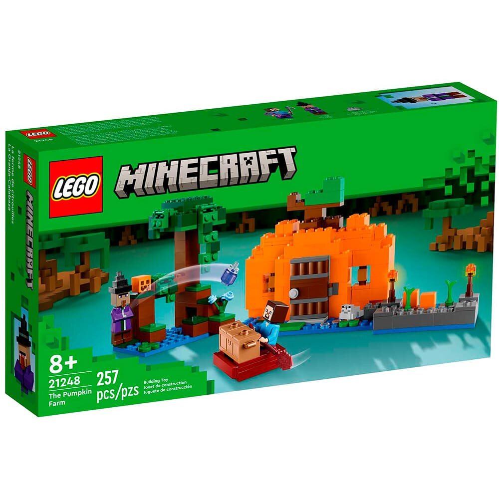 Конструктор LEGO Minecraft, The Pumpkin farm 21248