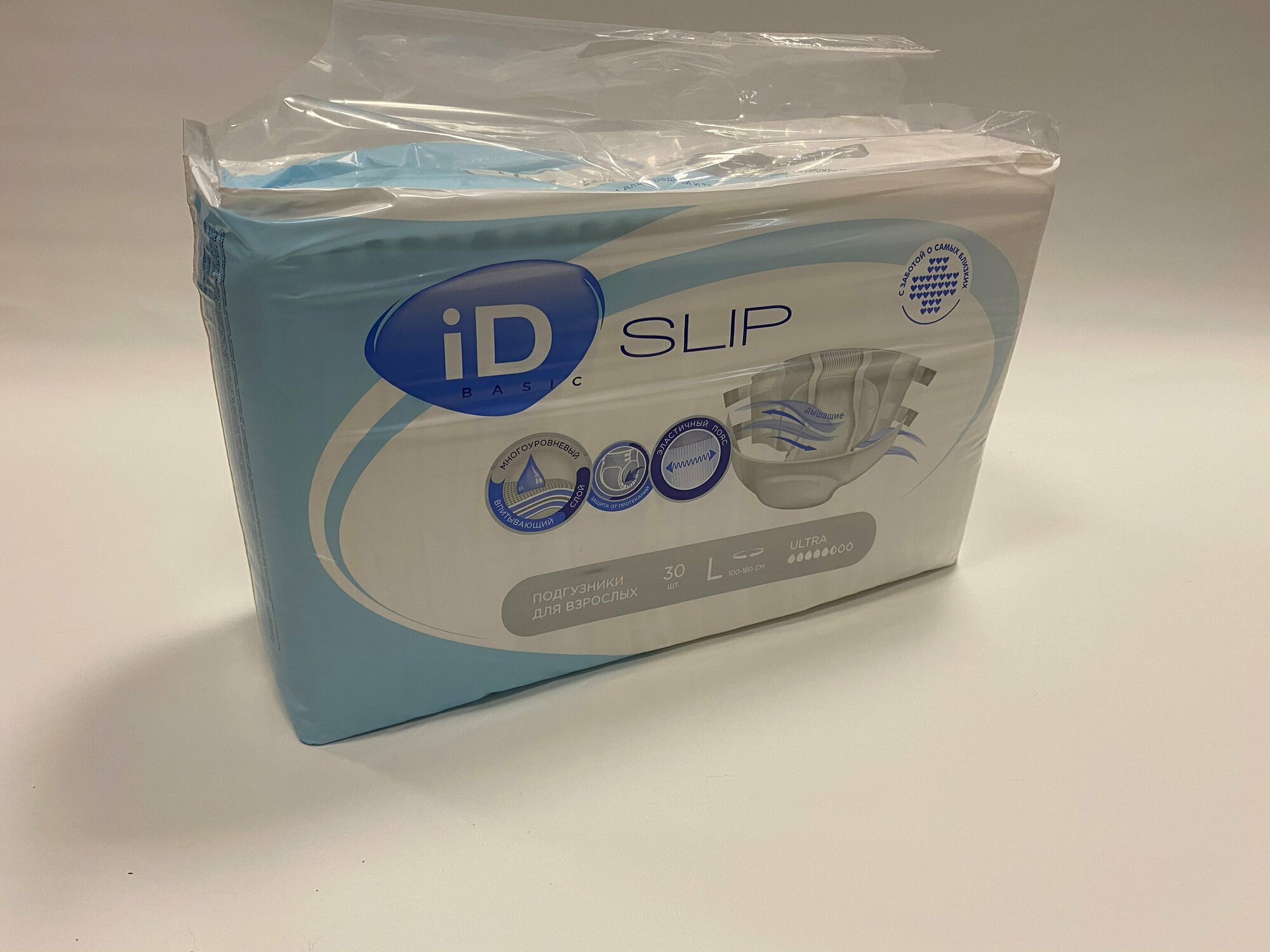 Подгузники для взрослых iD Slip Basic M, 10шт. - фото №16