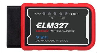 Диагностический сканер ELM327 OBD SCAN Wi-Fi v 1.5 для Android и iPhone, чип PIC25K80