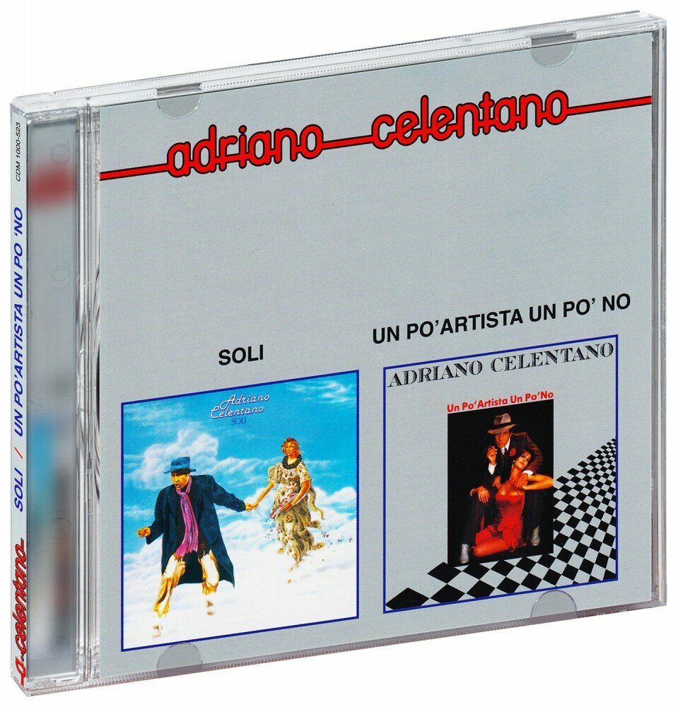 Adriano Celentano. Soli / Un Po’ artista Un Po’ no (CD)