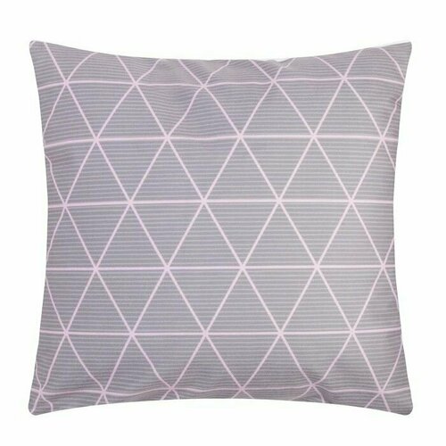 Наволочка декоративная Геометрия 40х40 см велюр 100 пэ 850₽