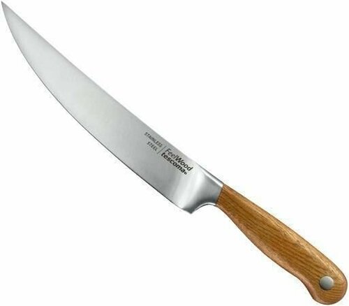 Нож кухонный TESCOMA 884822, филейный, для мяса, 150мм, заточка прямая, стальной, дерево/серебристый