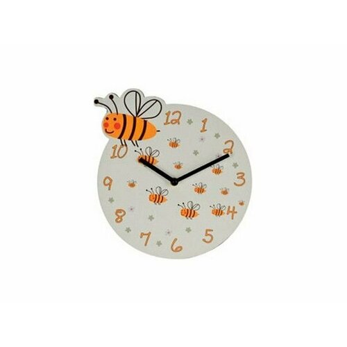 Детские настенные часы В мире малышей: пчёлки, MDF, 28 см, Koopman International Y36400620-2