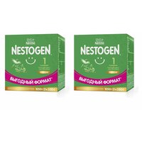 Молочная смесь Nestle Nestogen Premium 1, с рождения, для регулярного мягкого стула, 1050 г 2 упаковки