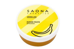 Паста для шугаринга Банановая SAONA Cosmetics Aroma Line, 200 гр