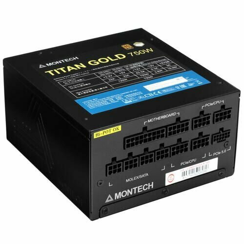 Блок питания Montech TITAN GOLD 750 TIS0123
