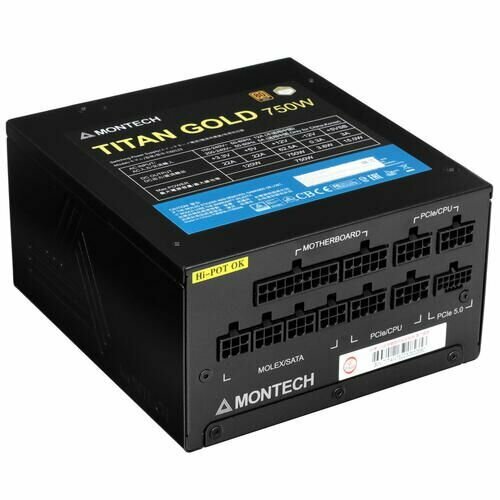 Блок питания Montech TITAN GOLD 750 TIS0123 19794₽