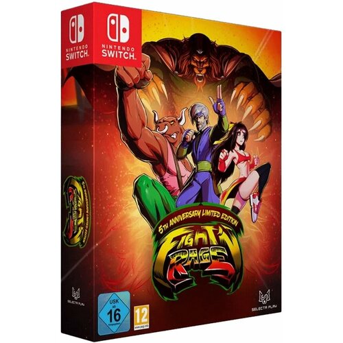 Fight'n Rage: 5th Anniversary Limited Edition (английская версия) (Nintendo Switch) limited run games 106 castlevania anniversary collection classic edition nintendo switch английская версия