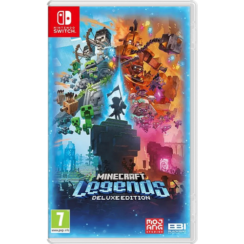 игра для nintendo switch nerf legends Игра Minecraft Legends Deluxe Edition (Русская версия) для Nintendo Switch