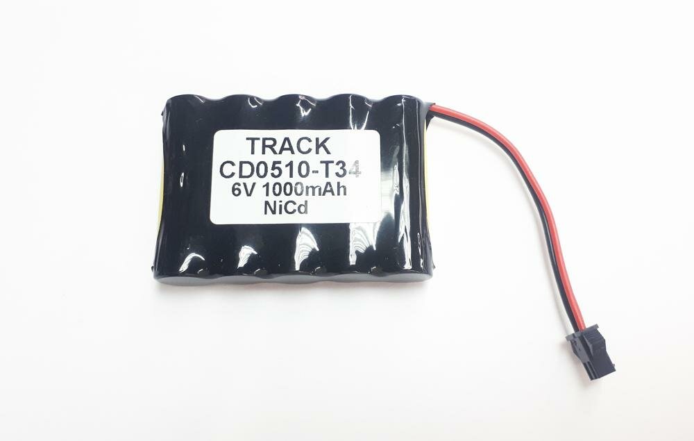 Аккумуляторная сборка Track CD0510-T34 5xAA Ni-Cd 6.0v 1000mAh , 1шт.