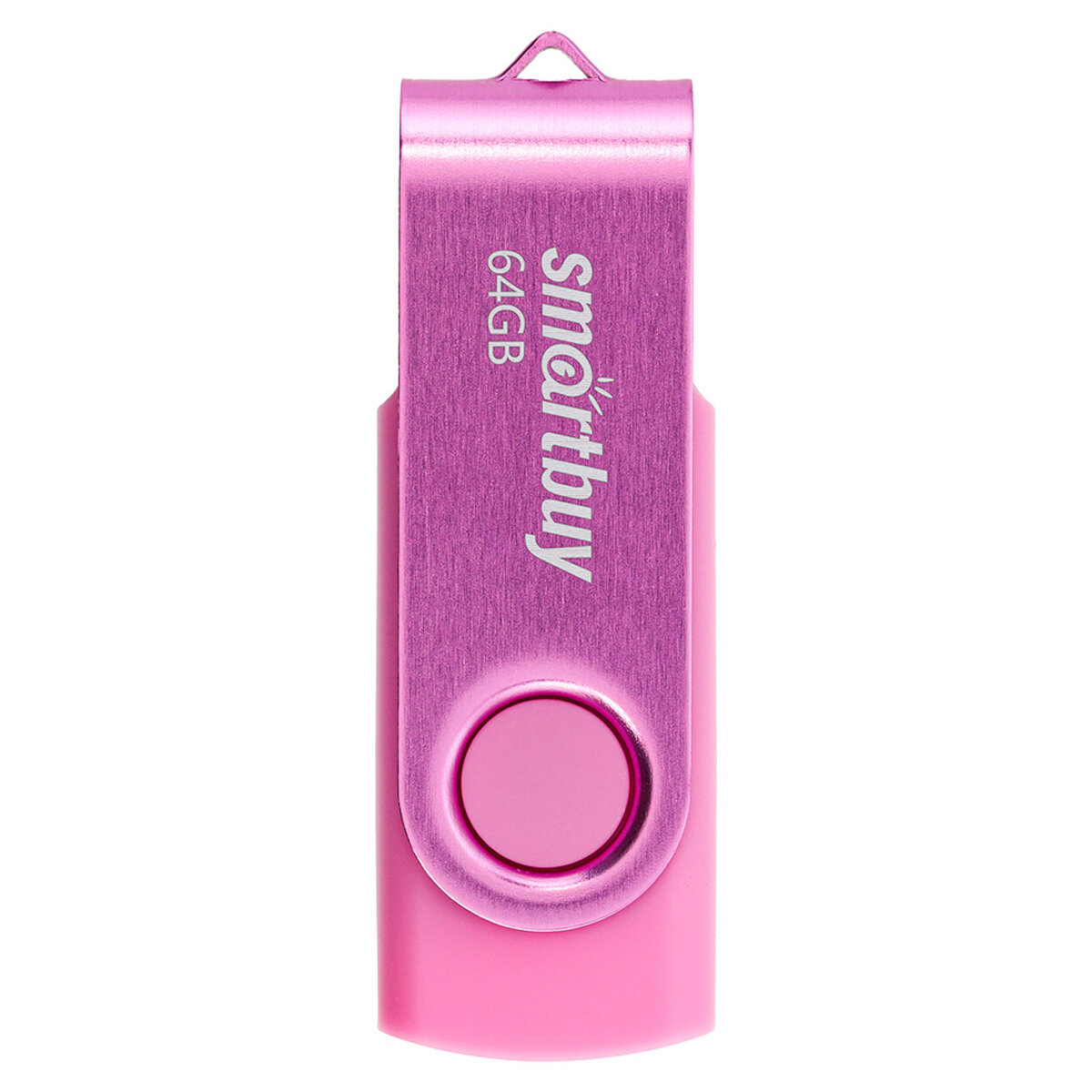 USB Flash Drive 64Gb - SmartBuy UFD 20 Twist Pink SB064GB2TWP