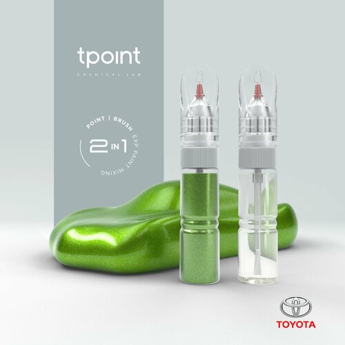 Набор - штрих-корректоров для TOYOTA ROOMYTANK LIME GREEN код цвета G57 штрих-корректор от сколов и царапин 20мл20мл 1300₽