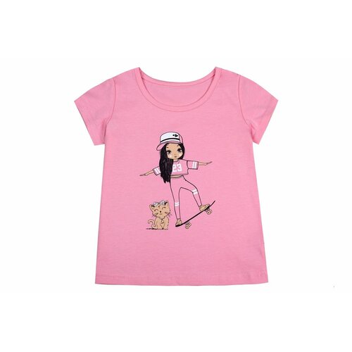 фото Футболка у+, размер 68/134, розовый